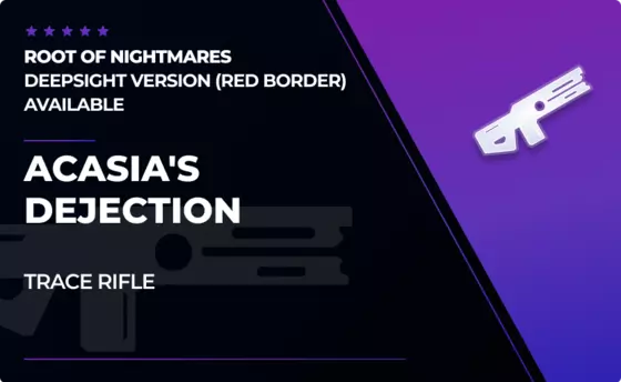 Acasia's Dejection - Trace Rifle in Destiny 2