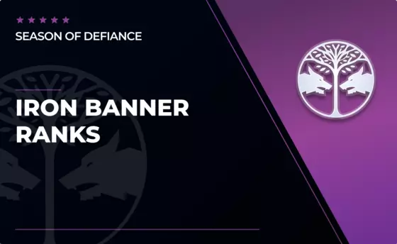Iron Banner Ranks in Destiny 2