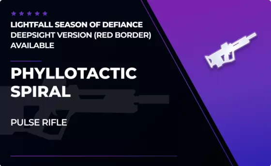 Phyllotactic Spiral - Pulse Rifle in Destiny 2