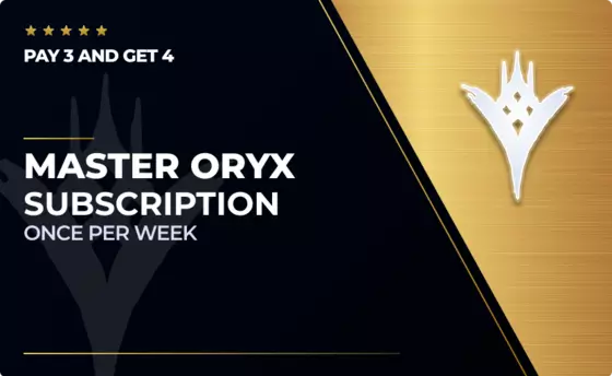 Subscription: x4 Master Oryx Last Boss Kills (One for Free) in Destiny 2