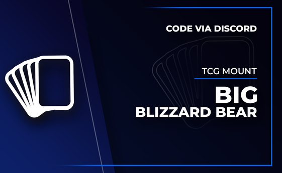 EU / US: Big Blizzard Bear EU / US: Big Blizzard Bear