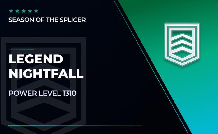 Nightfall: The Ordeal Legend Level (1310) in Destiny 2 Nightfall: The Ordeal Legend Level (1310) in Destiny 2