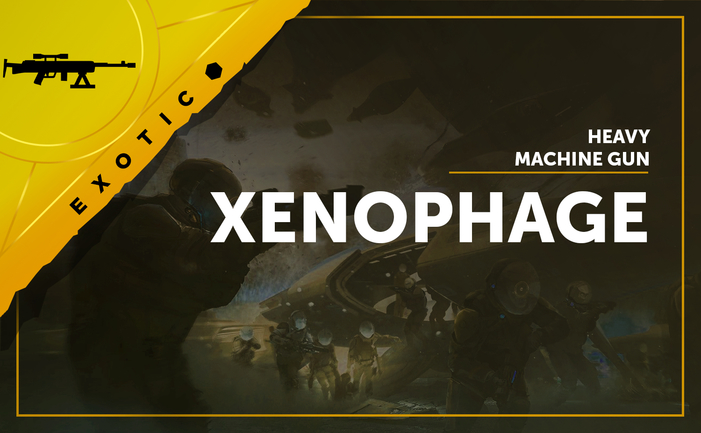 Xenophage - Exotic Machine Gun Xenophage - Exotic Machine Gun