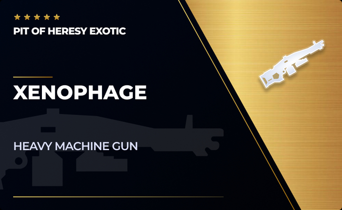 Xenophage - Exotic Machine Gun in Destiny 2