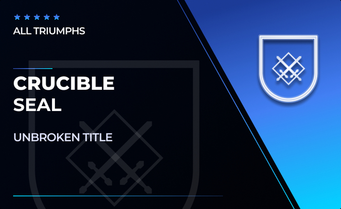 Crucible Seal in Destiny 2 Crucible Seal in Destiny 2