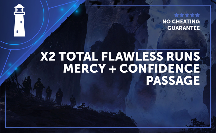 x2 Flawless Trials 7-0 (Mercy+Confidence Passage) in Destiny 2 x2 Flawless Trials 7-0 (Mercy+Confidence Passage) in Destiny 2