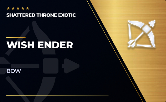 Wish Ender - Exotic Bow in Destiny 2 Wish Ender - Exotic Bow in Destiny 2