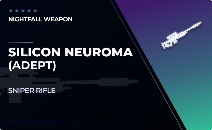 Silicon Neuroma (Adept) - Sniper Rifle in Destiny 2